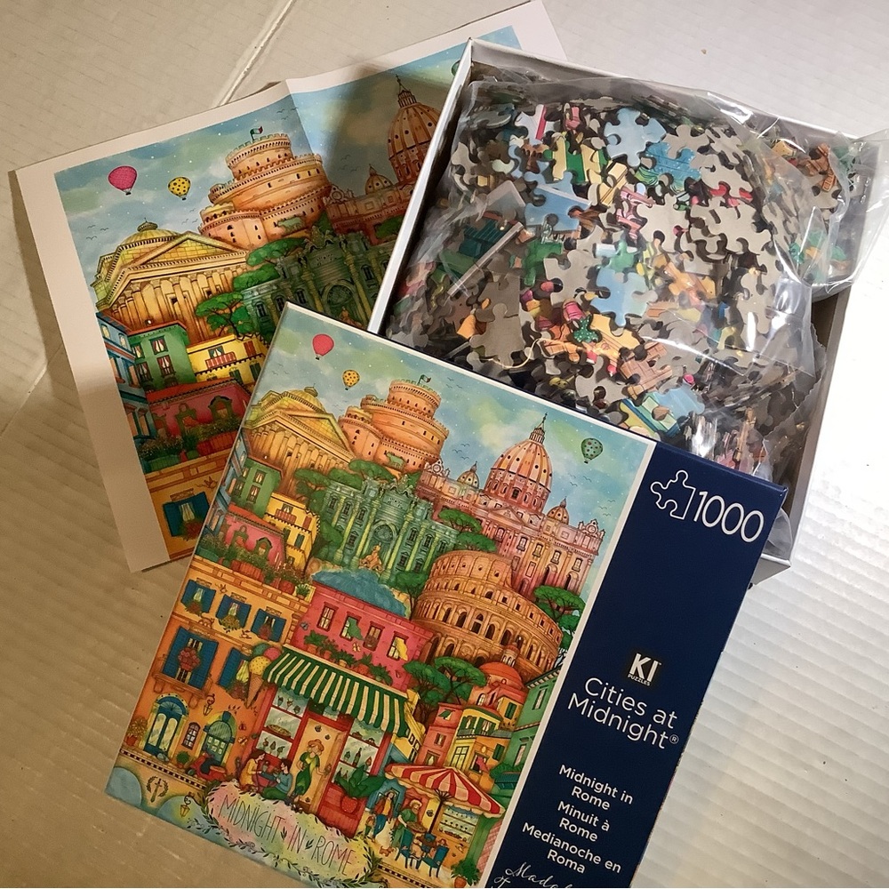 Cities at Midnight Puzzle - 1000 Pieces